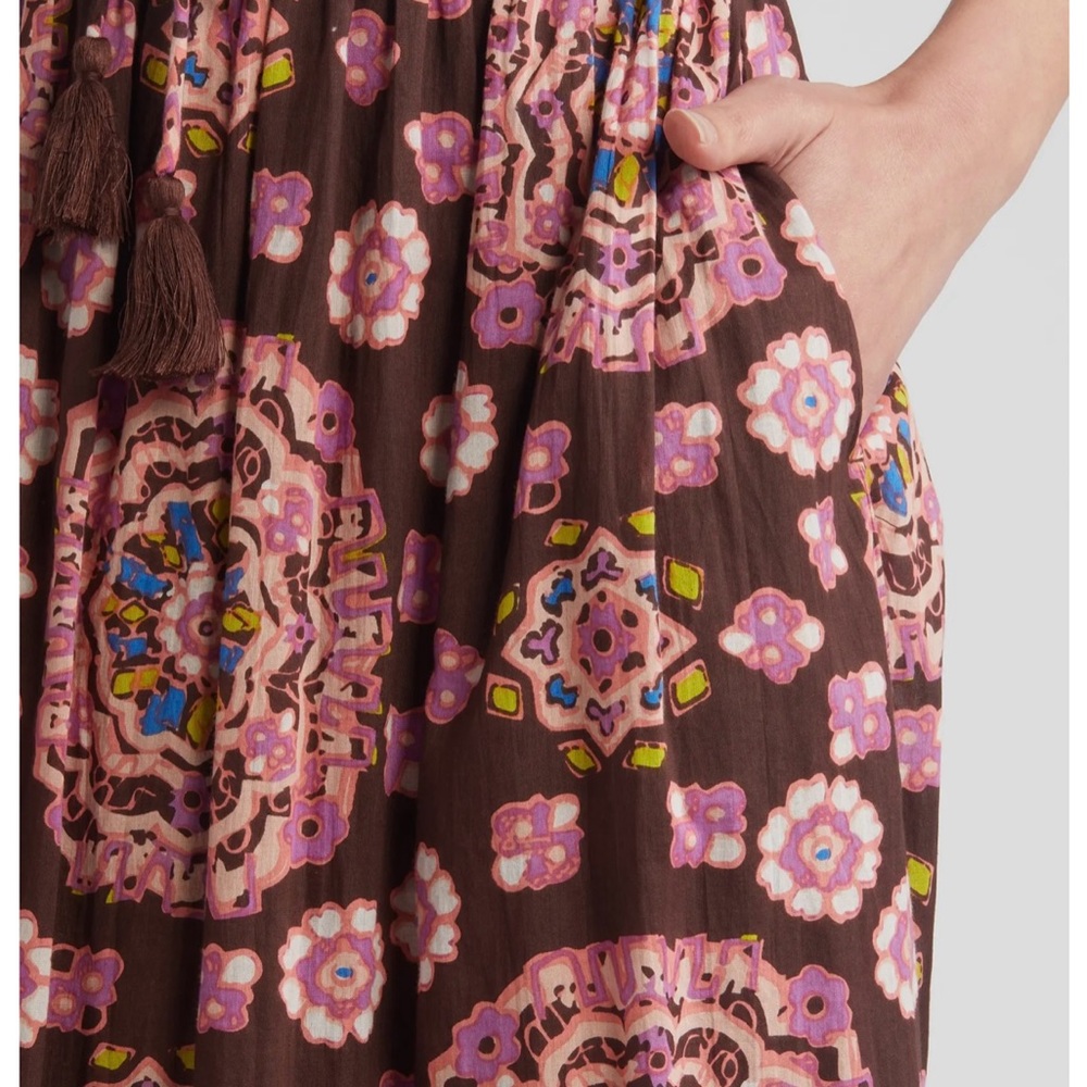 Cleobella Avalon Print Drawstring Skirt EUC - Picture 4 of 12
